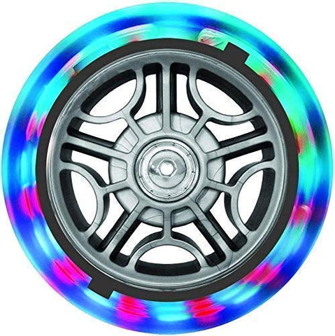 Image of JOYESTA Kick Scooter for Kids 3 Wheeler Foldable Kick Skating Cycle with Brake and Bell, LED on Wheels and Height Adjustable for Boys and Girls for 3-7 Years (Blue)