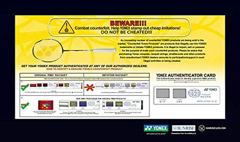 Image of Yonex Arcsaber 11 strung Badminton Racquet ( Red , G4 , 85-92 grams , 20-25 lbs)