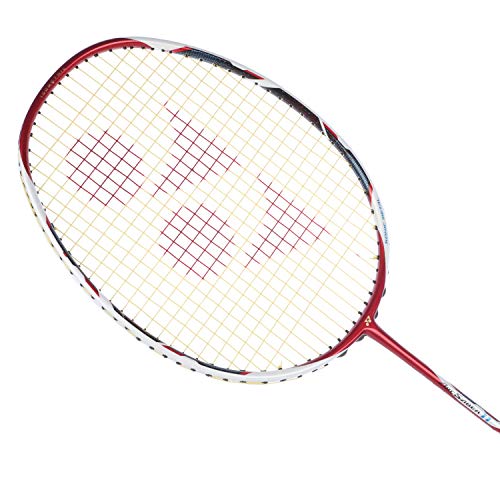Yonex Arcsaber 11 strung Badminton Racquet ( Red , G4 , 85-92 grams , 20-25 lbs)