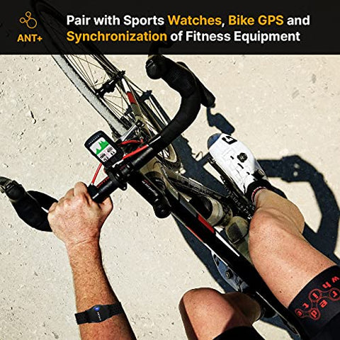 Image of LIVLOV V9 Bluetooth ANT+ Heart Rate Monitor Armband, Rechargeable HRM Sensor IP67 Waterproof Optical Armband Heart Rate Monitor for Peloton, Zwift, Wahoo Fitness, Polar Beat, Endomondo