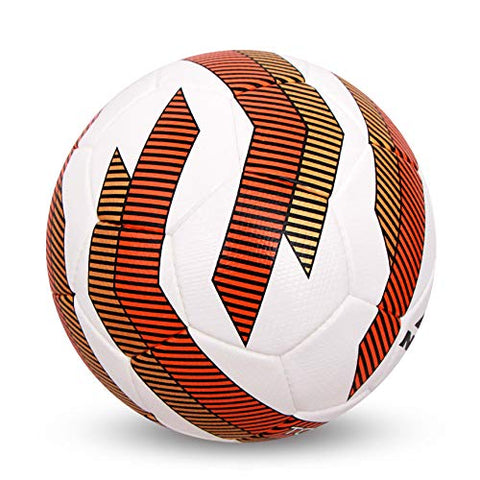 Image of Nivia 279 Torrido Pu Football, Size 5 (White/Green)