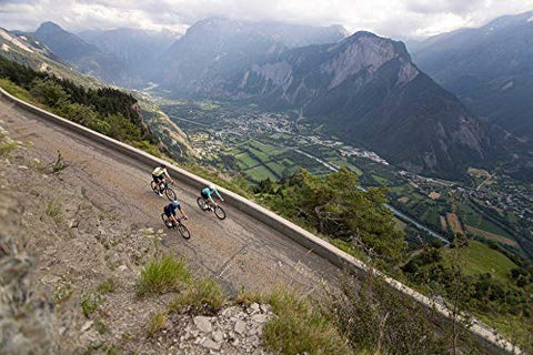 Image of Lobo Bike Hydration Pack - Helmet Carry - Magnetic Tube Trap - 100 oz., Kelp/Black