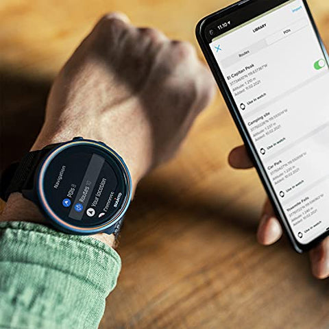 Image of Suunto 9 BARO Titanium Granite Blue Long and Smart Battery Life Durable GPS Sports Watch