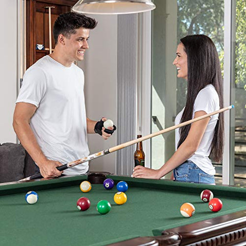 Image of PhoenixHit Pool Cue Stick Set - 58” Long Billiard Cue Stick, 19 Ounces with Accessories Included for a Memorable Billiard Experience in One Kit
