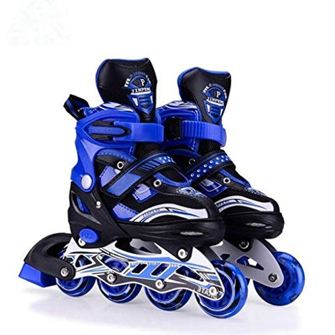 Image of Diswa Adjustable Aluminium Body in-Line Skates Combo Size L (38-43)