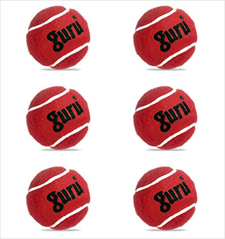 Image of Guru Rubber Tennis Ball, Size Standard, (Maroon)