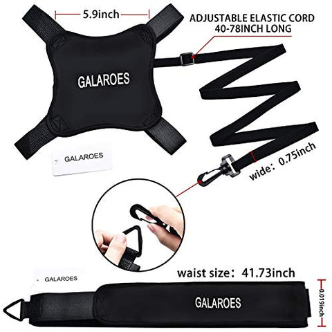 Image of GALAROES Volleyball Training Equipment Aid for Beginners Pro ( Black )