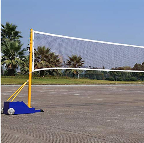 Image of Tebery Outdoor Sports Classic Volleyball Net for Garden Schoolyard Backyard Beach