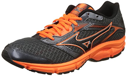 Mizuno Men R673B1 Wave Impetus Black/Orange Running Shoes