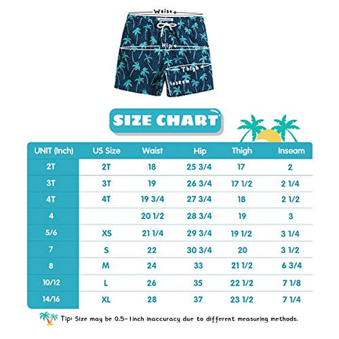 Image of MaaMgic Boys Swim Trunks Toddler Swim Shorts Little Boys Bathing Suit Swimsuit Toddler Boy Swimwear