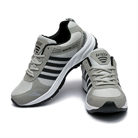 Image of ASIAN Men's Wonder-13 Sports Running Shoes Grey