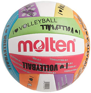 Molten "LOVE" Volleyball, Neon
