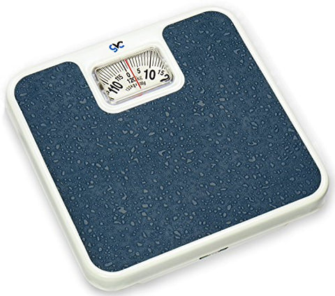 Image of Gvc Iron Analogue Personal Health Check Up Fitness Weighing Scale (Blue)