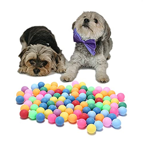 Image of 50Pcs/Pack Colored Ping Pong Balls 40mm 2.4g Entertainment Table Tennis Balls Mixed Colors for Game and Advertising