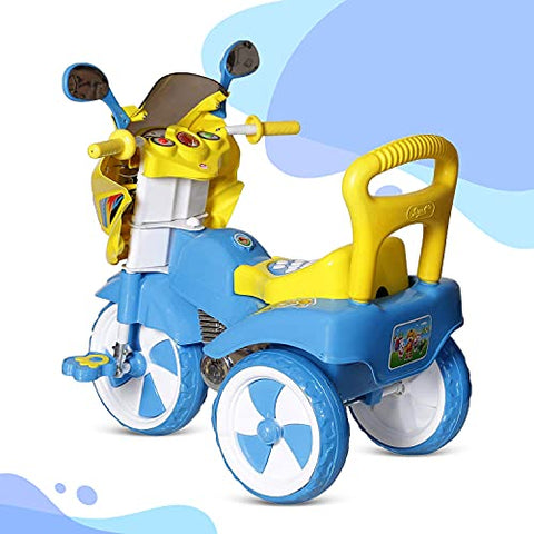Image of Dash Stylish Kids Tricycle , tricycles , Kids Cycle , Ride on for boy and Girl for 2 to 5 Years with Under seat Storage Space, Lights and Music (Blue)