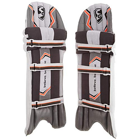 Image of SG Nexus Batting Leg Guard, Youth+SG Optipro Cricket Helmet, Large, Navy Blue