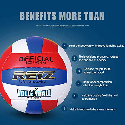Image of Mumian Soft PU Volleyball Official Size 5# Volleyball Professional Indoor