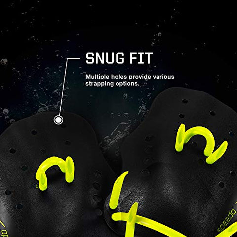 Image of Speedo Nemesis Contour Paddle, Multicolor, Large