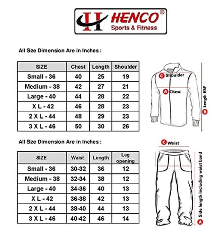 Image of HENCO White Track Suit/Dress for SSB (Service Selection Board) / Indian Armed Forces, Boy-Girl. (Medium - 38)