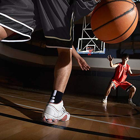Image of JHM Thick Protective Sport Cushion Elite Basketball Compression Athletic Socks