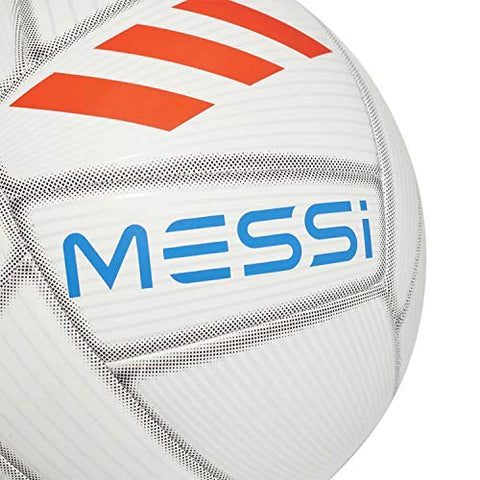 Image of Adidas TPU Football, Size 5, (White, Crystal White, Football Blue, Solar Red)