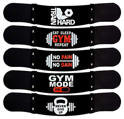 Image of Aprodo Neoprene Padded, Heavy Duty Thick Gauge Arm Blaster, Biceps Muscle Workout for Men & Women, Black