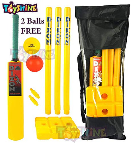 Image of Toyshine 3 in 1 MEGA Sports Combo, Age 7-14 Years | Cricket | Badminton | Legend Football - SSTP