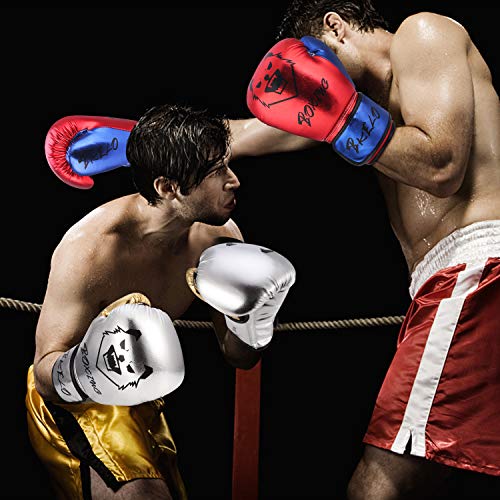 Boxing Gloves, Training Fight Gloves Kickboxing Gel Sparring Gloves, Muay Thai Style Punching Heavy Bag Mitts Pro Grade for Men & Women