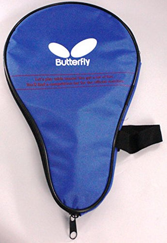 Image of Butterfly Wooden 401 Table Tennis Racket Set - 1 Ping Pong Paddle 1 Ping Pong Paddle Case - Gift Box - ITTF Approved (red, grey, and blue )