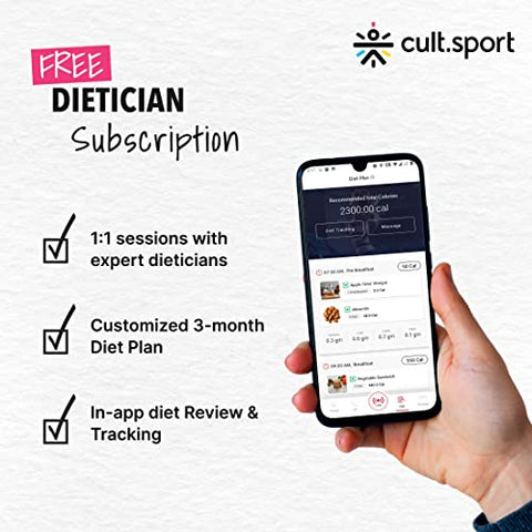 Image of Cultsport c2 4HP Peak DC-Motorised Treadmill (Max Speed: 16km/hr, Max Weight: 120 Kg) with Free at Home Installation, Trainer Led Sessions by Cultsport