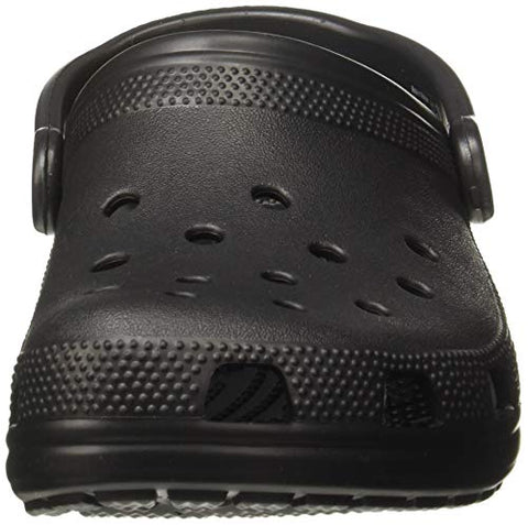 Image of crocs Unisex Adult Classic Black Clog-8 Men/ 9 UK Women (M9W11) (10001-001)