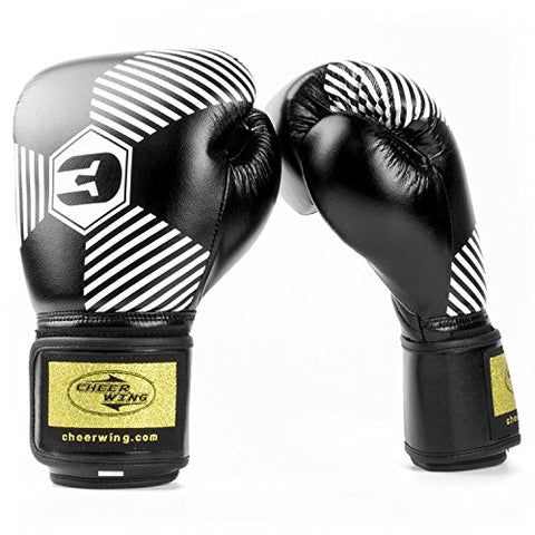 Image of Cheerwing Pro Boxing Gloves for Sparring Kickboxing Muay Thai Fighting Punching Bag & Combat Training