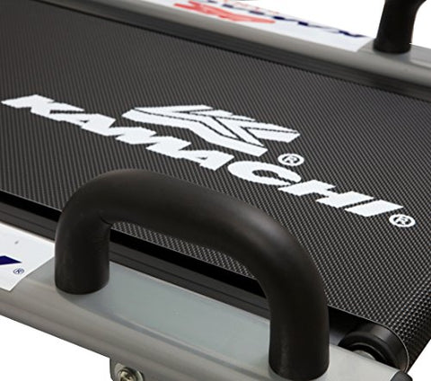 Image of KAMACHI 6 in 1 Home use Manual Treadmill with Electric Vibrator, Twister, Stepper, Pushup Bar, 3 Level Manual Incline & Multifunction Treadmill for Home