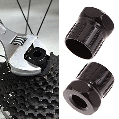 Image of shamino Alloy Steel E-Bazar Bicycle Flywheel Freewheel Locking Remover Bike Repair Tool (Black)