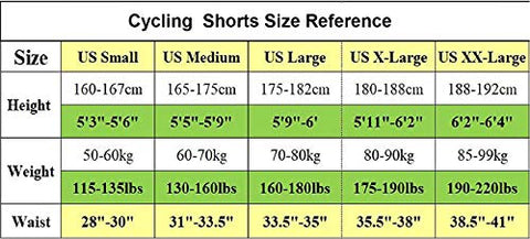 Image of sponeed Mens Bib Cycling Shorts Padded Gear Biking Bibs Quick Dry Sportswear Bicycle Wear Black Small