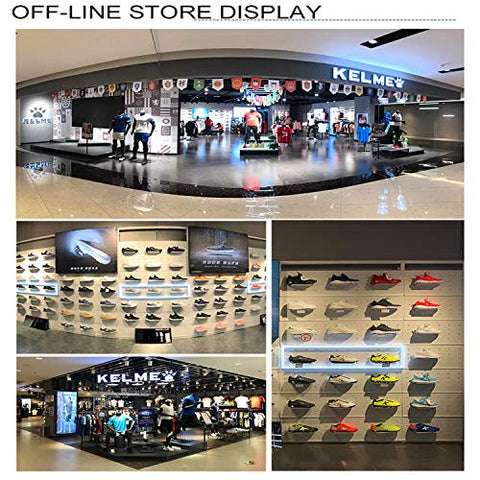 Image of KELME Goalkeeper Goalie Gloves with Finger Protection, Strong Grip Padding and Palm, Wrist Support & Sticky Latex for Indoor Soccer for Kids、Adult、Youth (Traning Level,Artificial Grass Field)