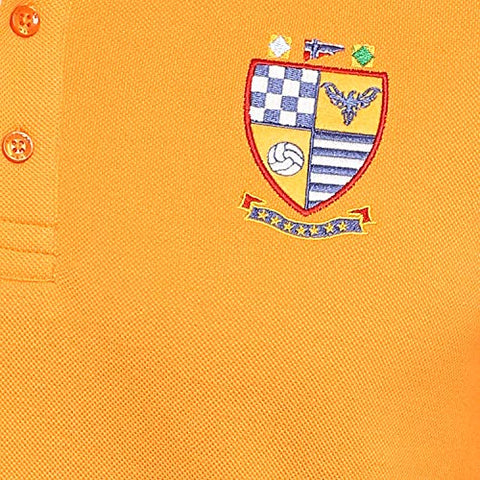 Image of AMERICAN CREW Men's Polo T-Shirt (Orange-AC381-L)