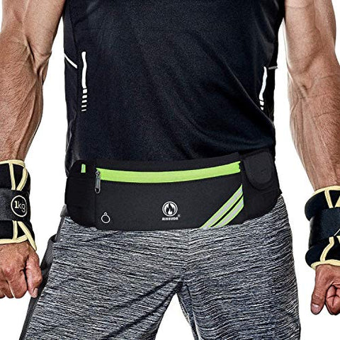 Image of Running Belt for Women Men, Water Resistant Runners Belt Fanny Pack - Waist Bag Belt Pack Pouch for Workout, Jogging, Fitness - Adjustable Running Phone Holder for All Kinds of iPhone Samsung Android