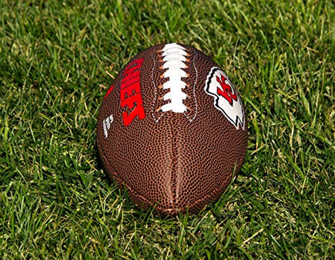 Image of Rawlings Official NFL Air It Out Gametime Football, Youth Size, Kansas City Chiefs