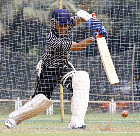 Image of Netco Power 1MM 30X10 Cricket Net, with Standard Mess Size (Blue)