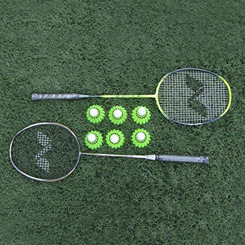 Image of Nivia 663 Nylon Badminton Shuttlecock GX-003 - Others (Yellow)