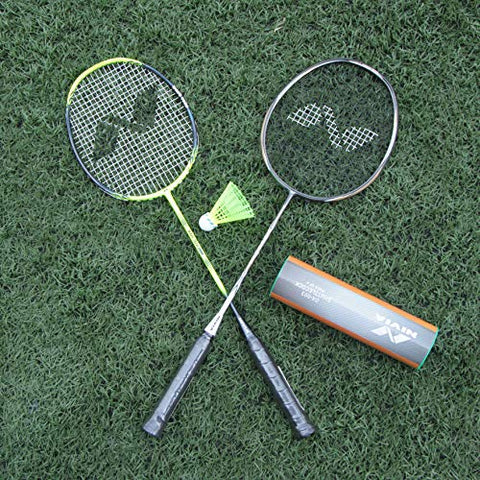 Image of Nivia 663 Nylon Badminton Shuttlecock GX-003 - Others (Yellow)