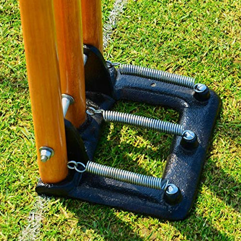 Image of SAS Sports Cricket Wooden Spring Back Stump Set
