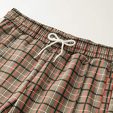 Image of Track Jogging Suits for Men Set Running Sweatsuits 2 Piece Casual Tracksuits Joggers Outfits Workout Sports Jacket and Pants 2101 Brown S