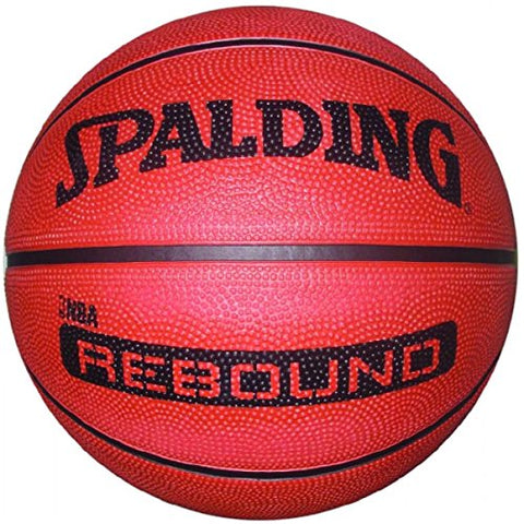 Image of Spalding Rebound Rubber Basketball (Color: Brick, Size: 5)