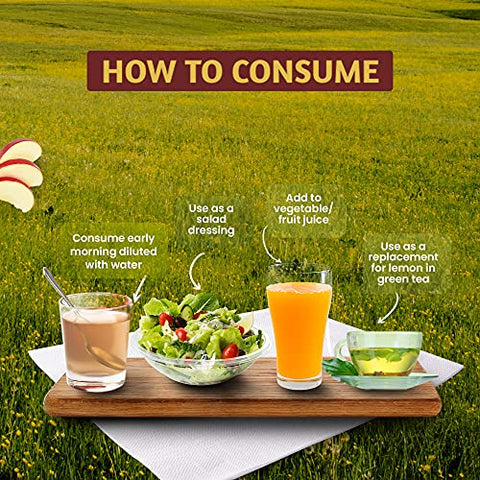 Image of Dabur Himalayan Apple Cider Vinegar with Mother of Vinegar | Raw , Unfiltered , Unpasteurized - 500 ml