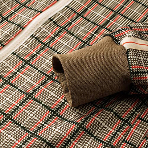 Image of Track Jogging Suits for Men Set Running Sweatsuits 2 Piece Casual Tracksuits Joggers Outfits Workout Sports Jacket and Pants 2101 Brown S