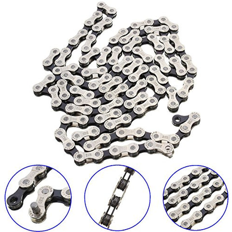 Image of Schrodinger15 50054 Tool with Shimano IG51 Steel Bicycle Chain 7/8 Speed 116 Links Narrow