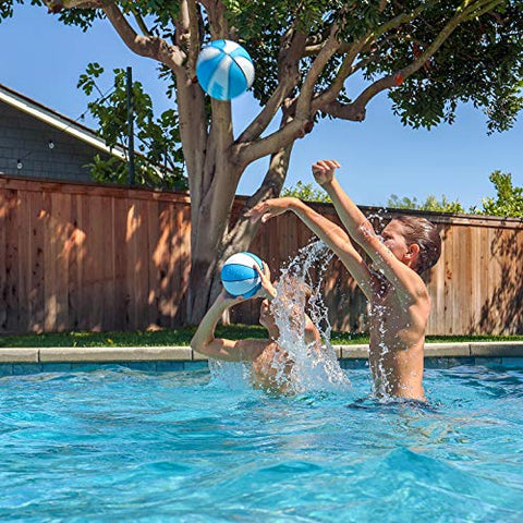 Image of GoSports Water Basketballs 2 Pack | Choose Between Size 3 and Size 6 | Great for Swimming Pool Basketball Hoops