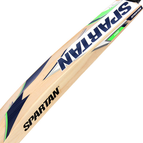 Image of Spartan MS Dhoni Run Kashmir-Willow Cricket Bat, Size 6